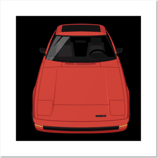 RX-7 1st gen - Red Posters and Art